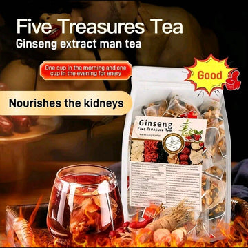 Ginseng Five Treasure Tea